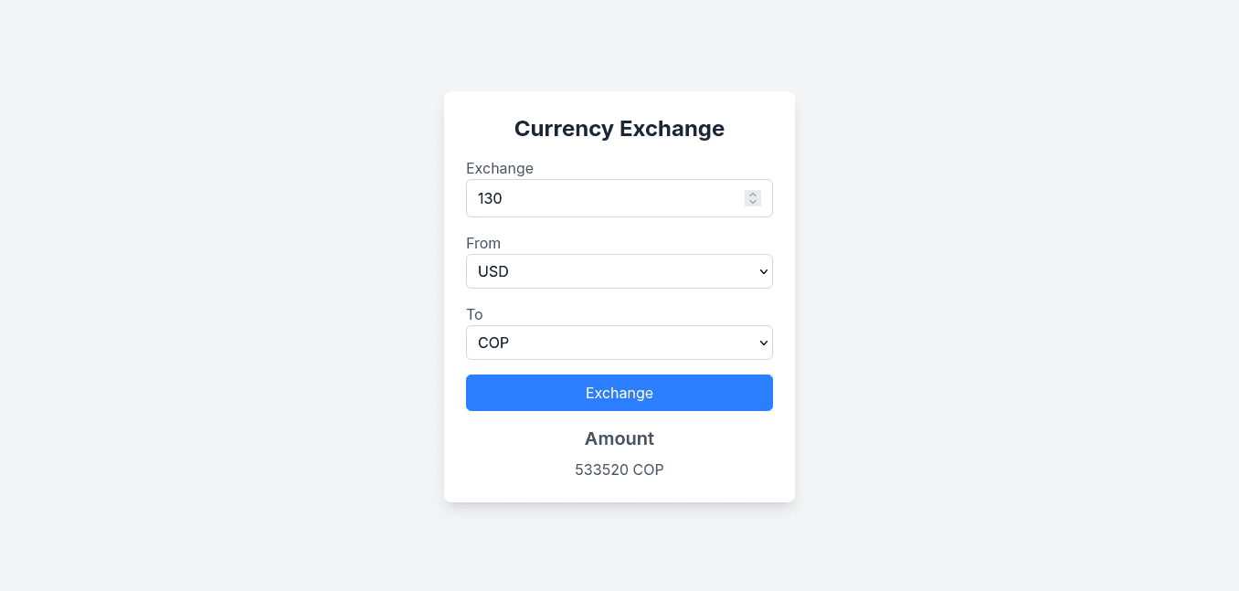 Currency Exchange